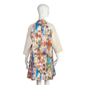 Wolk Morais Dolman Sleeve Swing Coat One Size